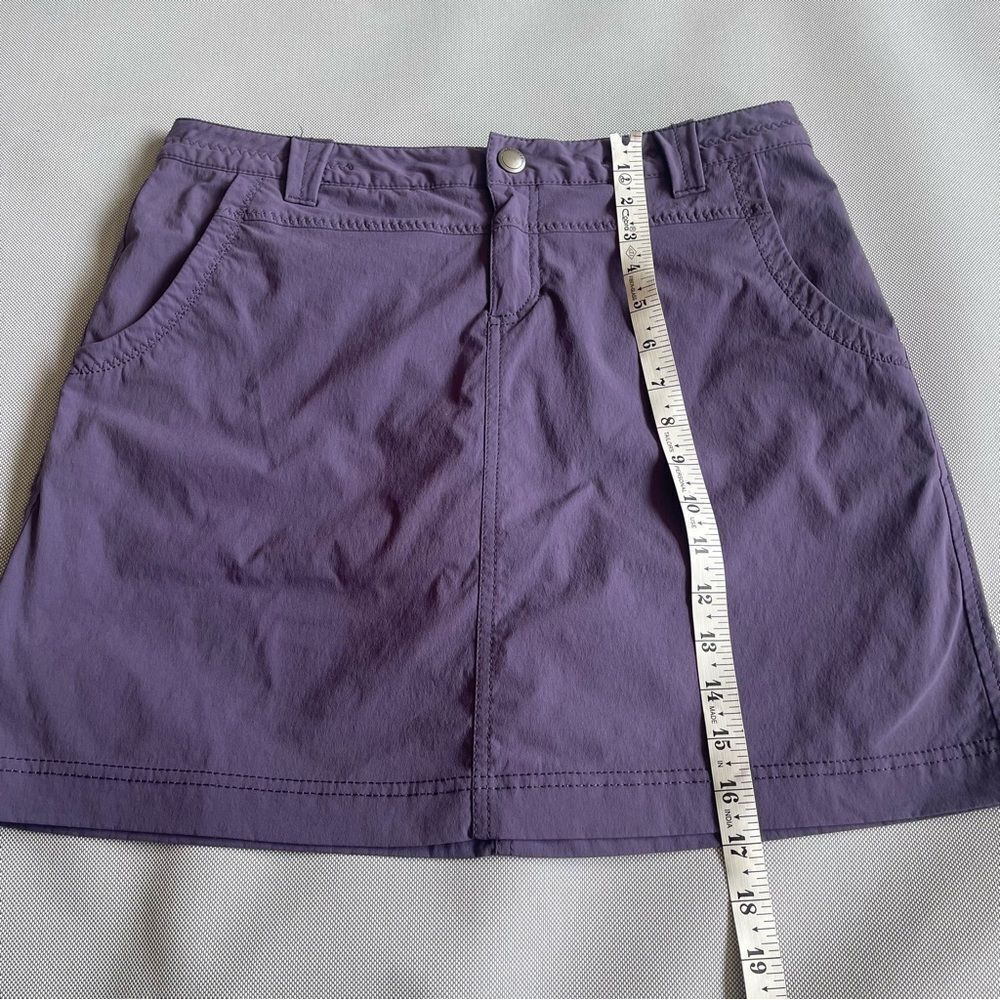 Eddie Bauer Purple Nylon Outdoor Sporty Hiking Skorts Women’s Size 6 - Picture 5 of 7